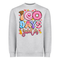 Heather Grey 100 days sweeter Heavyweight Sweatshirt - Artiststas