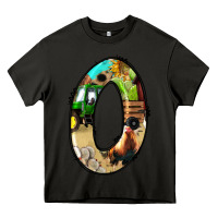 Asphalt farm life alphabet numbers 0 Heavy Core Tee - BundleAndBundleShop