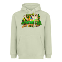 Matcha St. Patrick's Day cat Heavyweight Hoodie - HowdyJamesFarm