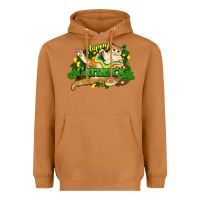 Meerkat St. Patrick's Day cat Heavyweight Hoodie - HowdyJamesFarm