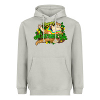 Moon Dust St. Patrick's Day cat Heavyweight Hoodie - HowdyJamesFarm