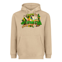 Mushroom St. Patrick's Day cat Heavyweight Hoodie - HowdyJamesFarm