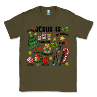 Army Green religious christmas Classic Tee - MaliasSmallBusiness