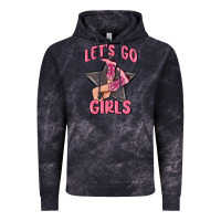 Cloud Black lets go girls cowgirl boots star Vintage Hoodie - MaliasSmallBusiness