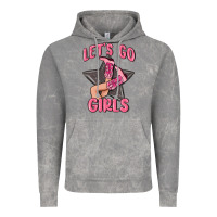 Cloud Rock lets go girls cowgirl boots star Vintage Hoodie - MaliasSmallBusiness