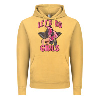 Vintage Mustard lets go girls cowgirl boots star Vintage Hoodie - MaliasSmallBusiness