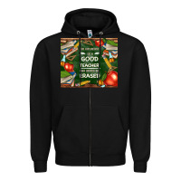 Black good teacher Zipper Hoodie - TumblerDesignByShophia