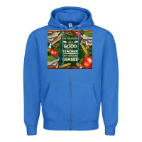 True Royal good teacher Zipper Hoodie - TumblerDesignByShophia