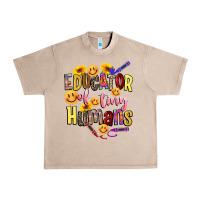 French Oak educator of tiny humans Urban Heavy Tee - NancyCooperArtShop