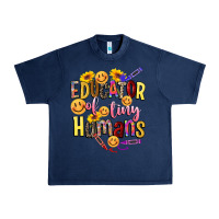Navy educator of tiny humans Urban Heavy Tee - NancyCooperArtShop