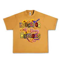 Peanut Butter educator of tiny humans Urban Heavy Tee - NancyCooperArtShop
