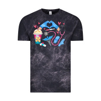 Cloud Black nurse life Vintage Tee - MaliasSmallBusiness