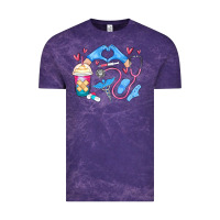 Cloud Purple nurse life Vintage Tee - MaliasSmallBusiness