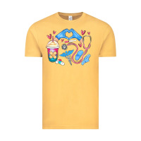 Vintage Mustard nurse life Vintage Tee - MaliasSmallBusiness