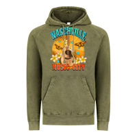 Vintage Olive naschville music city Vintage Hoodie - NancyCooperArtShop
