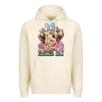 Tofu Happy Easter Day cow Premium Hoodie - HowdyJamesFarm