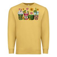 Antique Gold stuck on you cactus coffee cups Premium Sweatshirt - OliviaCreatesArt