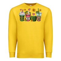 Lemon stuck on you cactus coffee cups Premium Sweatshirt - OliviaCreatesArt