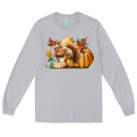 Moon Dust Fall Squirrel Long Sleeve Tee - LillyAllenDesigns