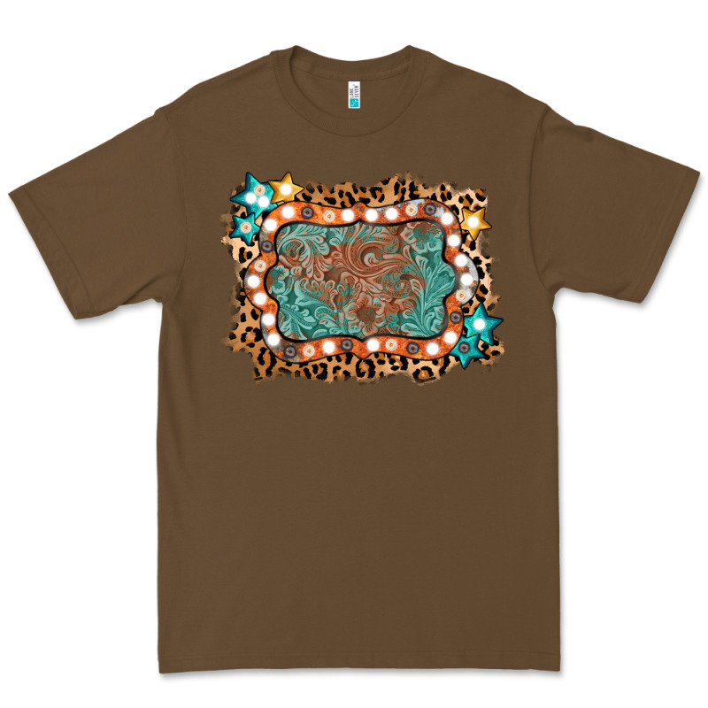 Light Western Frame Premium Tee by AdoDesignShop | Teevron