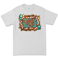 Dove Grey light western frame Premium Tee - AdoDesignShop