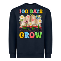 Navy 100 days watching my students grow Heavyweight Sweatshirt - Artiststas