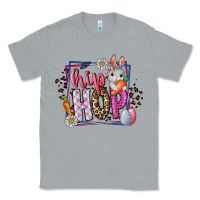 Heather Grey hip hop Classic Tee - CowhideDigitalArt