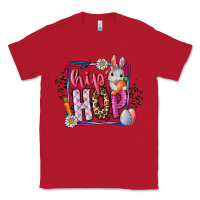 Red hip hop Classic Tee - CowhideDigitalArt
