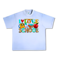 Grape Ice i love school Urban Heavy Tee - NancyCooperArtShop