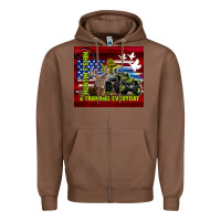 Chestnut hunting fishing & farming everyday Zipper Hoodie - TumblerDesignByShophia