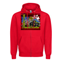 Red hunting fishing & farming everyday Zipper Hoodie - TumblerDesignByShophia