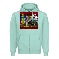 Seafoam hunting fishing & farming everyday Zipper Hoodie - TumblerDesignByShophia