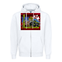 White hunting fishing & farming everyday Zipper Hoodie - TumblerDesignByShophia