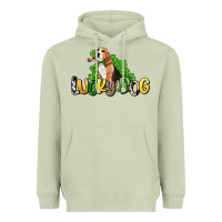 Matcha lucky dog St. Patrick's Heavyweight Hoodie - HowdyJamesFarm