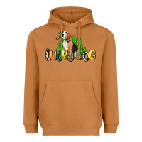 Meerkat lucky dog St. Patrick's Heavyweight Hoodie - HowdyJamesFarm