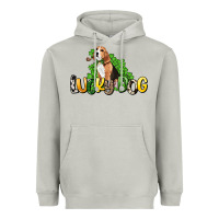 Moon Dust lucky dog St. Patrick's Heavyweight Hoodie - HowdyJamesFarm