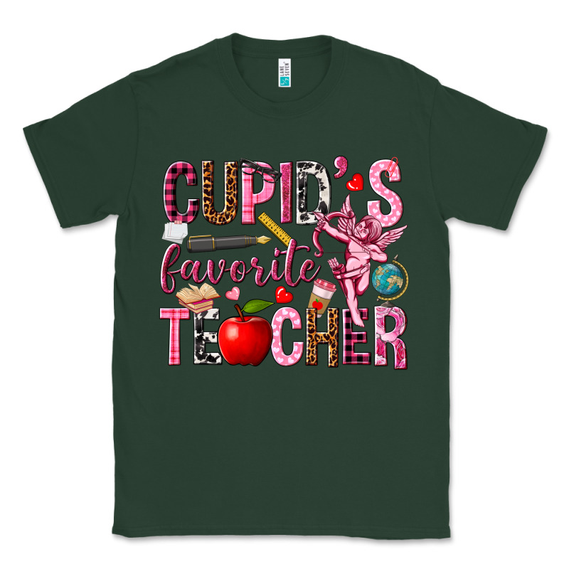 Cupids Favorite Teacher Classic Tee by NancyCooperArtShop | Teevron