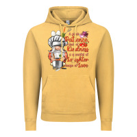 Vintage Mustard patience a dash of kindness Vintage Hoodie - NancyCooperArtShop