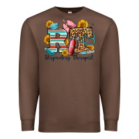 Chestnut respiratory therapist western Premium Sweatshirt - OliviaCreatesArt