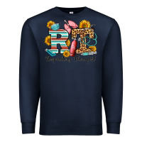 Navy respiratory therapist western Premium Sweatshirt - OliviaCreatesArt