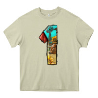 Mossy farm life alphabet numbers 1 Heavy Core Tee - BundleAndBundleShop