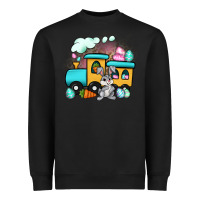 Black easter train Heavyweight Sweatshirt - Artiststas