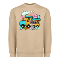 Mushroom easter train Heavyweight Sweatshirt - Artiststas