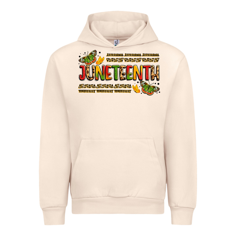Colorful Juneteenth Celebration Art Urban Hoodie by LillyAllenDesigns | Teevron
