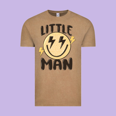 Little Man Vintage Tee Designed By Maliassmallbusiness