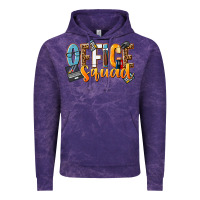 Cloud Purple office squad Vintage Hoodie - NancyCooperArtShop