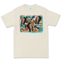 Bone indian western background Premium Tee - AdoDesignShop