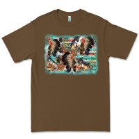 Cacao indian western background Premium Tee - AdoDesignShop