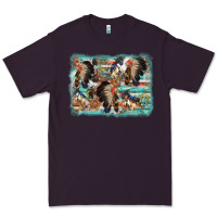 Plum indian western background Premium Tee - AdoDesignShop