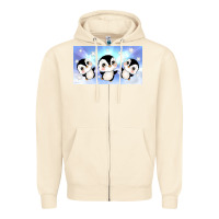 Sandshell cute penguin Zipper Hoodie - TumblerDesignByShophia